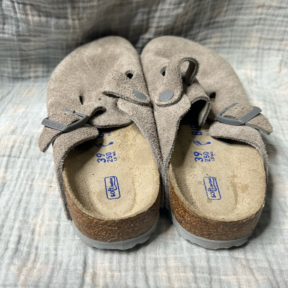 Birkenstock Boston Stone Coin Clogs Womens EU 39 US 8/8.5 - Picture 3 of 5